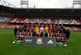 team photo for West Ham United